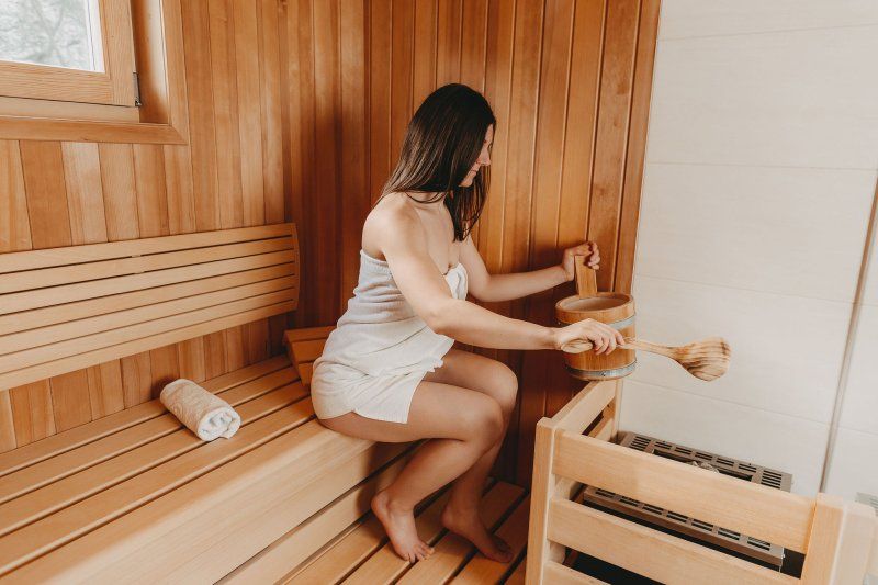 Sauna Suite Smaragd Weisses Rossl Wirtshaus  Hotel Muhldorf Wachau